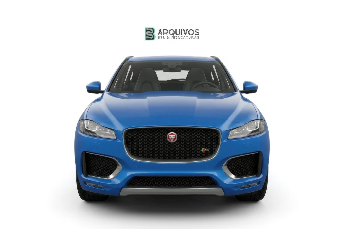 Modelo 3D STL - Jaguar F-Pace S 2020 — foto 2